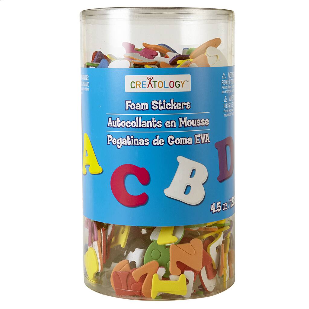 Creatology Foam Stickers Alphabet